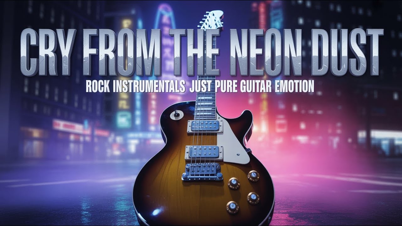 Cry from the Neon Dust | Rock Instrumentals Just Pure Guitar Emotion #rock #music #oldies