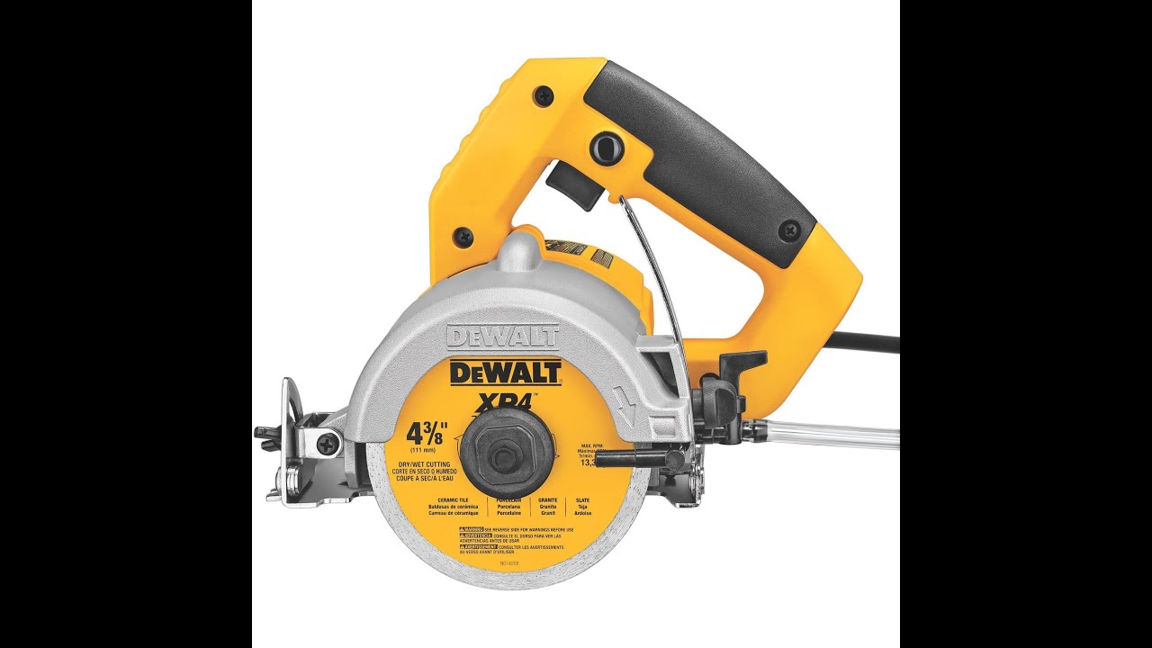 Cortadora de mármol DEWALT