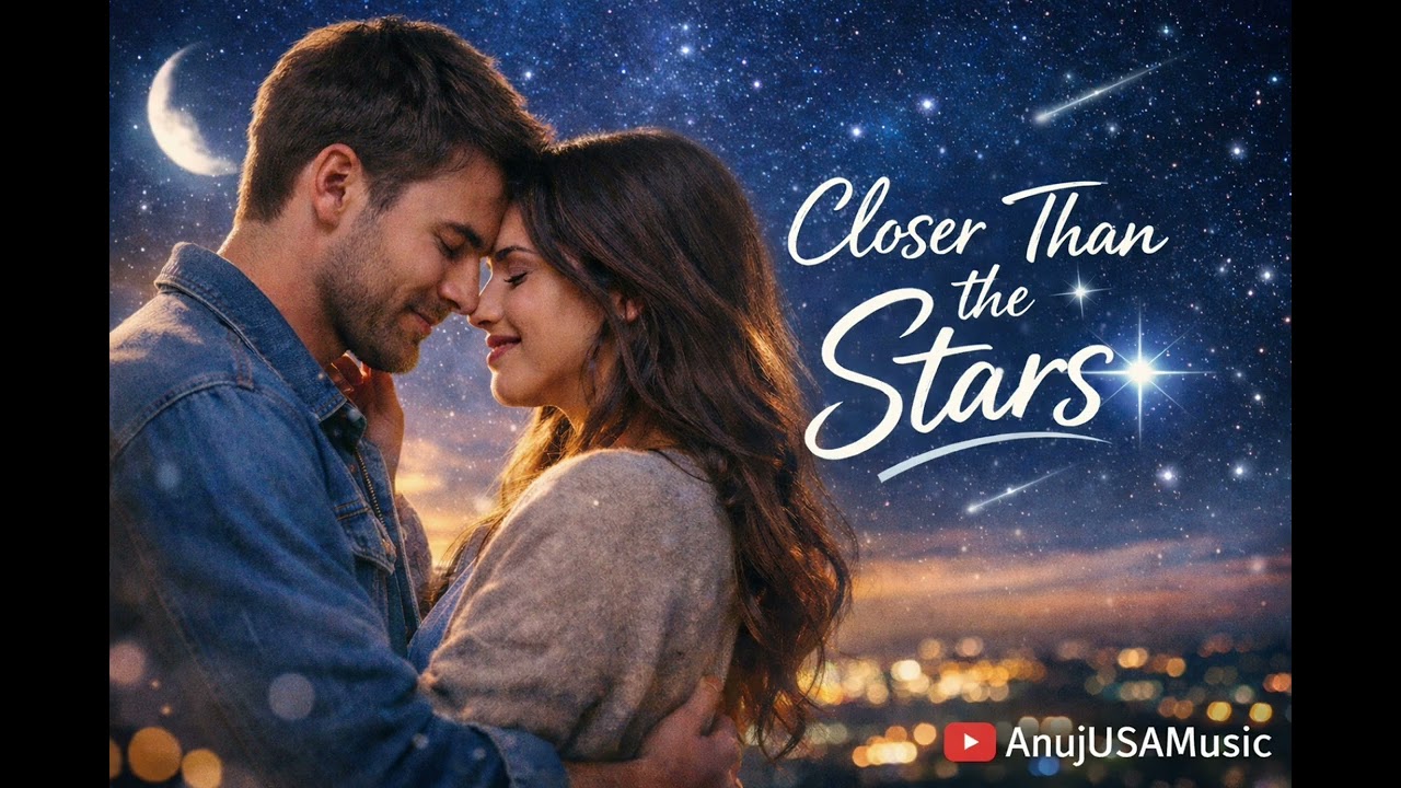 Closer Than the Stars ✨ | Romantic English Love Song | AnujUSAMusic |
