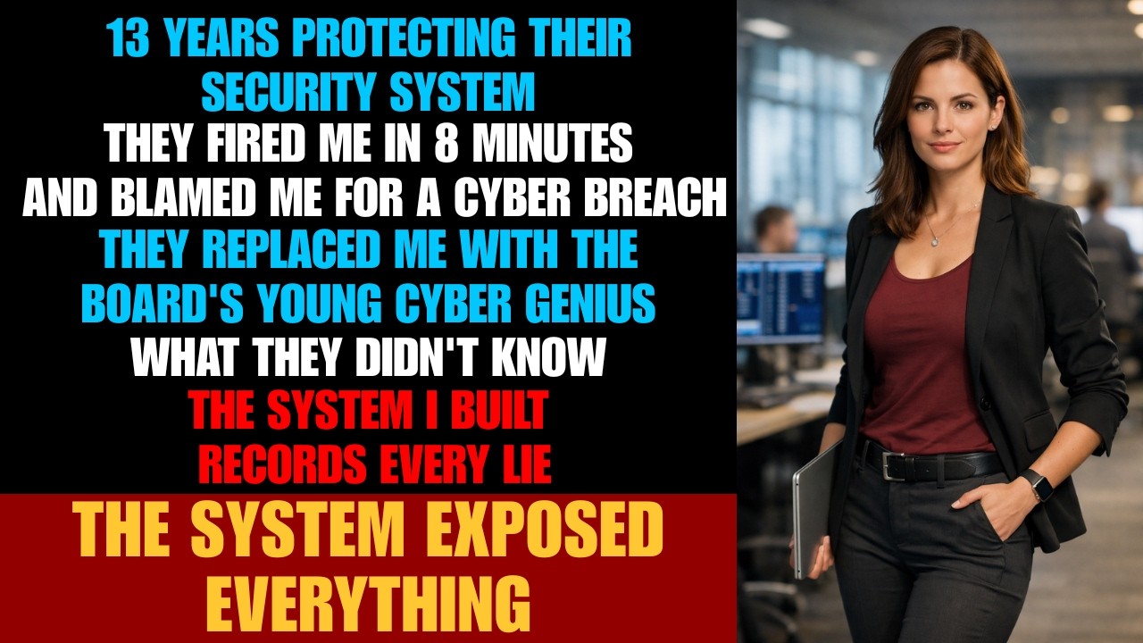 They Fired Their Cybersecurity Chief in 8 Minutes — The System She Built Exposed the Real Traitor
