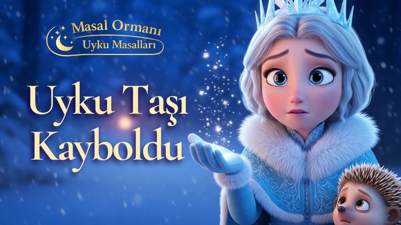 Uyku Masalı | Kar Tanesi Kraliçesi ve Pıtır’ın Kayıp Uyku Taşı | Türkçe Masal |Masal+Uyku müziği |