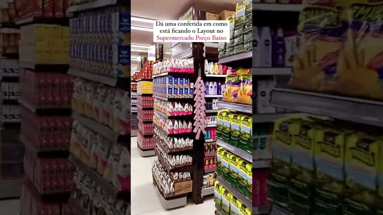 Layout Supermercado de 220m&sup2; em Salvador #shorts