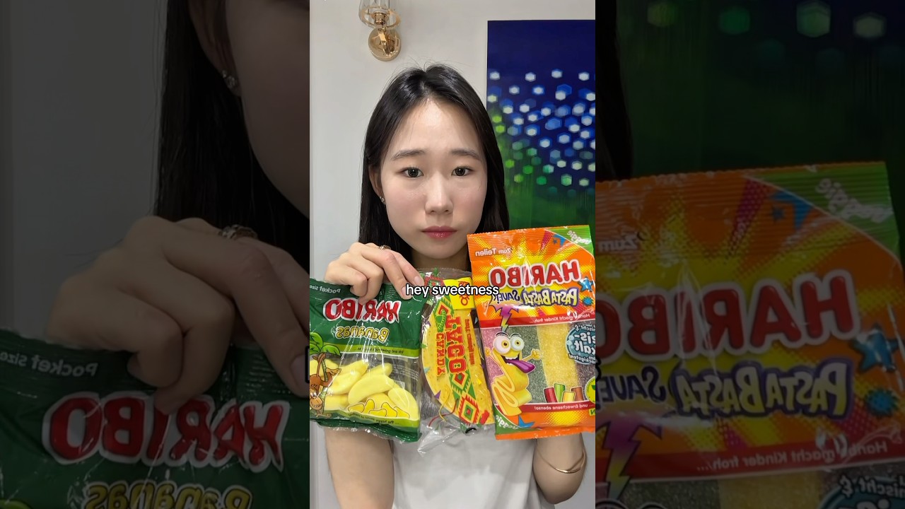 Let&rsquo;s try some gummies #gummies #gummy #foodreview #mukbang #food #gummysnacks