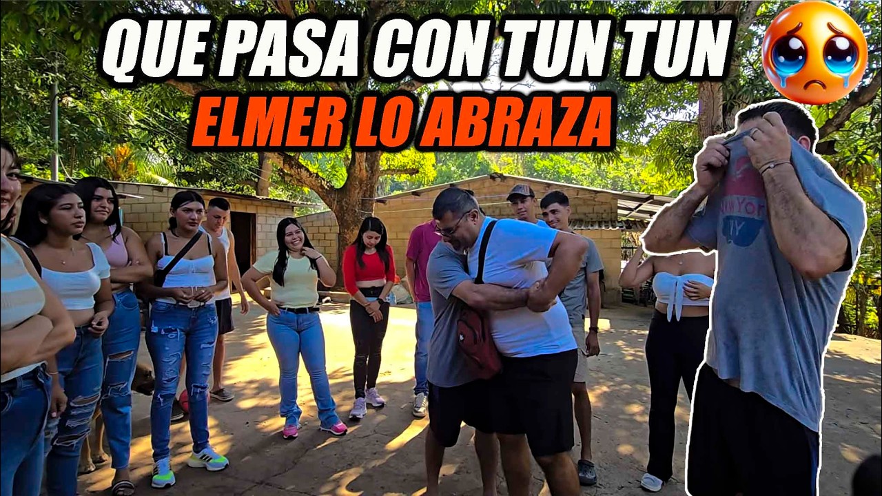 Nos fuimos a visitar a tun tun y nos recibió de esta manera.