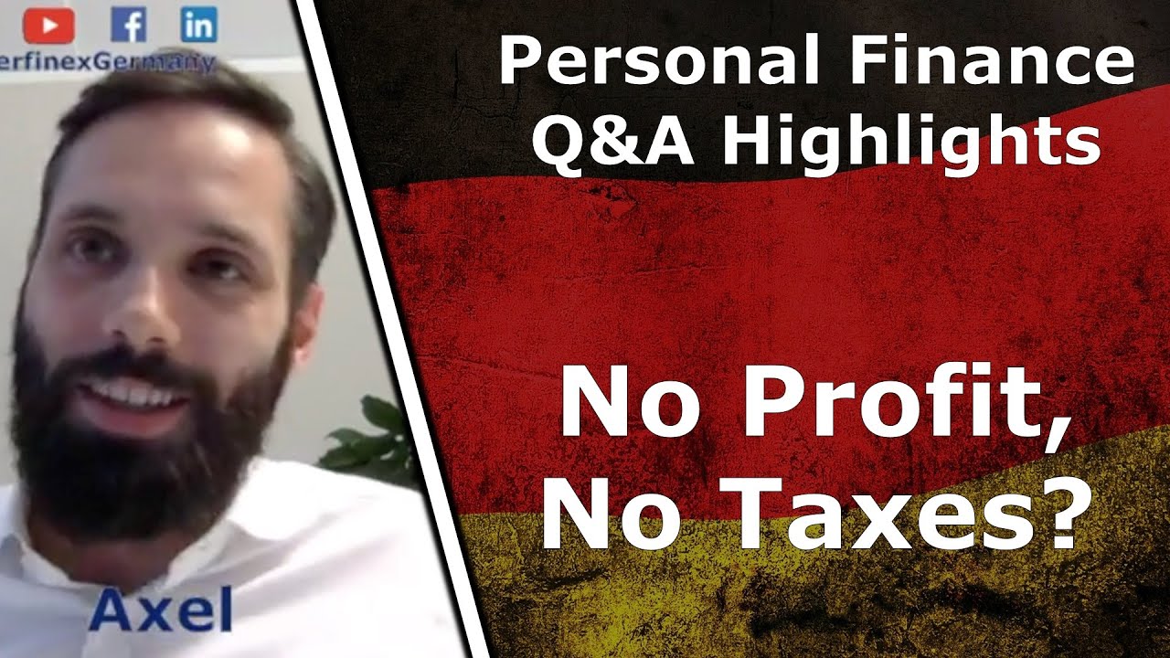 No Profits, No Taxes? | Personal Finance Q&A Highlight