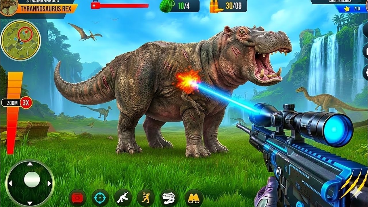Wild Animal Hunter 3D: Epic Dinosaur Hunting Adventure 🦖| New 2026 Update Gameplay #9