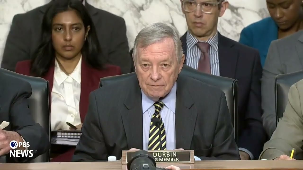 WATCH: Sen. Durbin makes opening statement in Blanche confirmation hearing