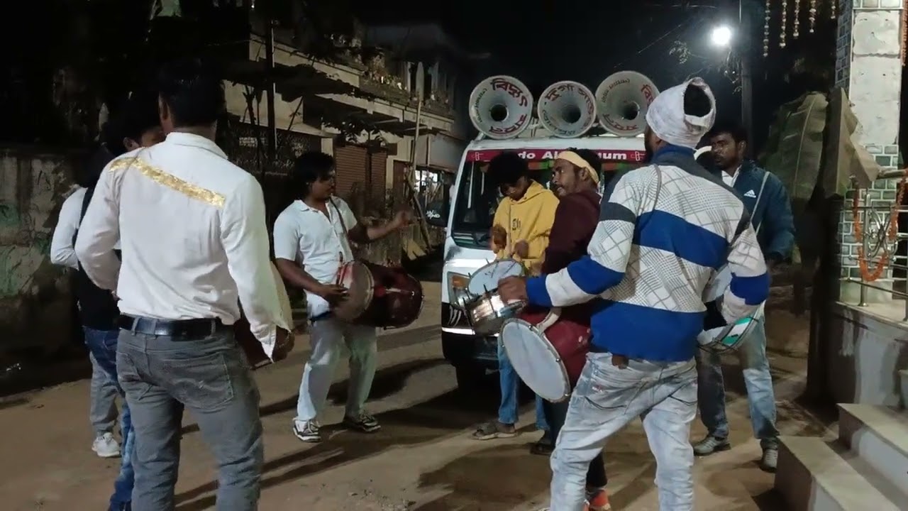 Nachengi Saraswati (Old Superhit Hindi Song) Jay Ma Monosha Bhangra Band🎹🥁🎧