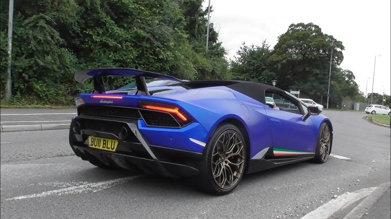 Supercars in Alderley Edge July 2021, vantage gt8, huracan performante x2, mansory urus...