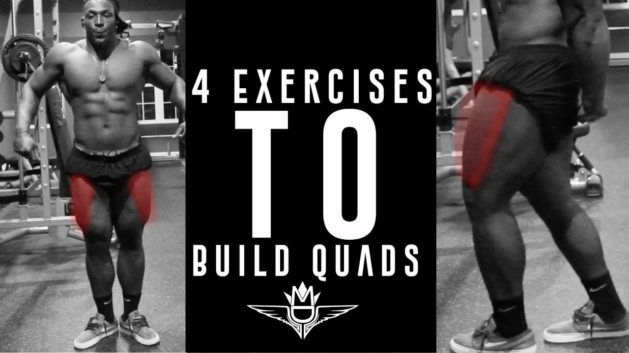 4 Exercises To Build Quads | Vastus Laterals Focus | @Th3KingDeShawn