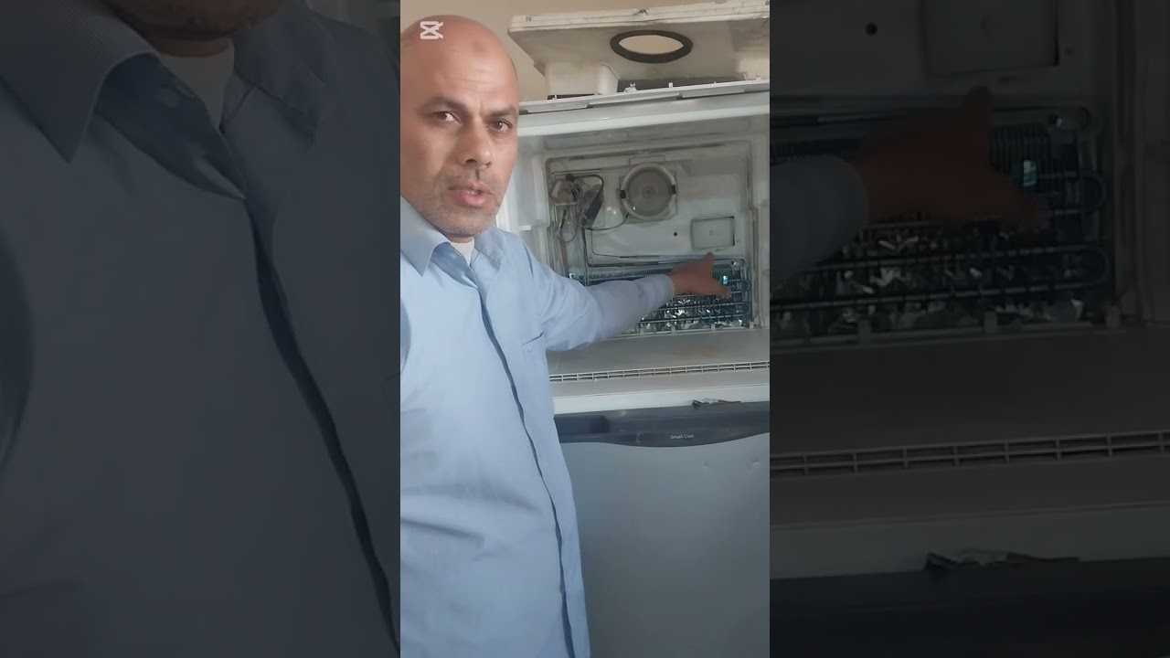 التلاجه التوشيبا اللمبه منوره بس مفيش تبريد خالص