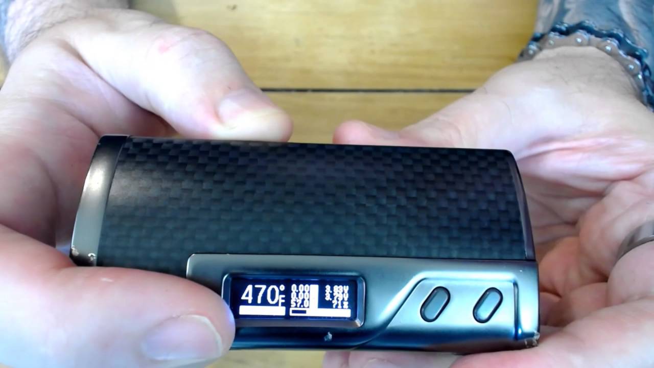 Sigelei 213 Temp Control Mod plus TFR tutorial