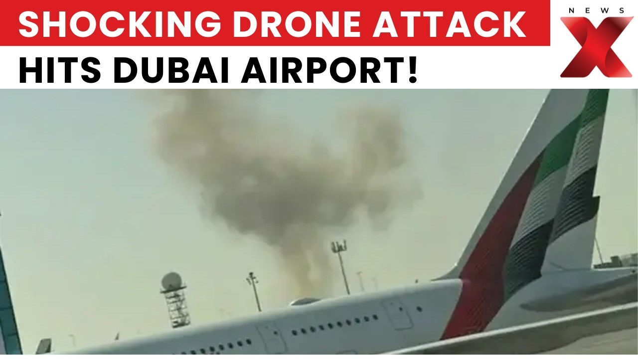 Two Iranian Drones Strike Dubai Airport Area, Injuring Four People, Airport Unaffected | NewsX
