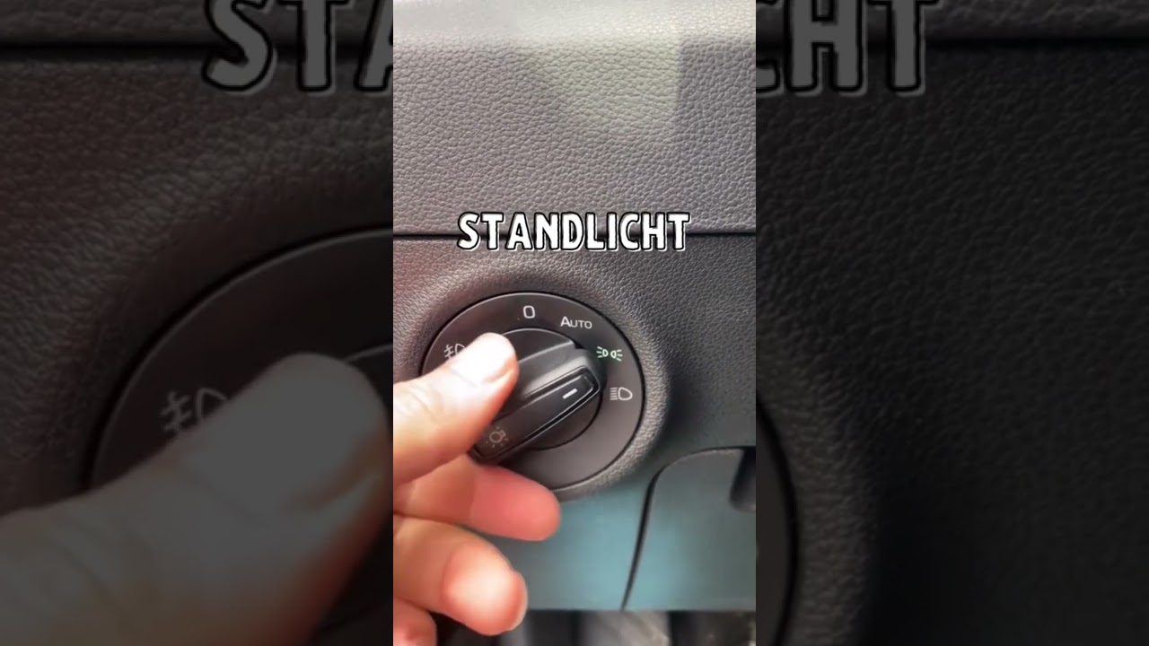 Beleuchtung im Auto (variiert) #fahrlehrer #fahrschule #fahrpr&uuml;fung #f&uuml;hrerschein #beleuchtung