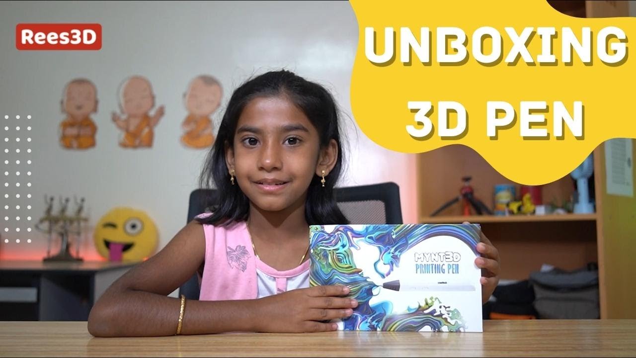 MYNT 3D Pen Unboxing | Rees3D.com