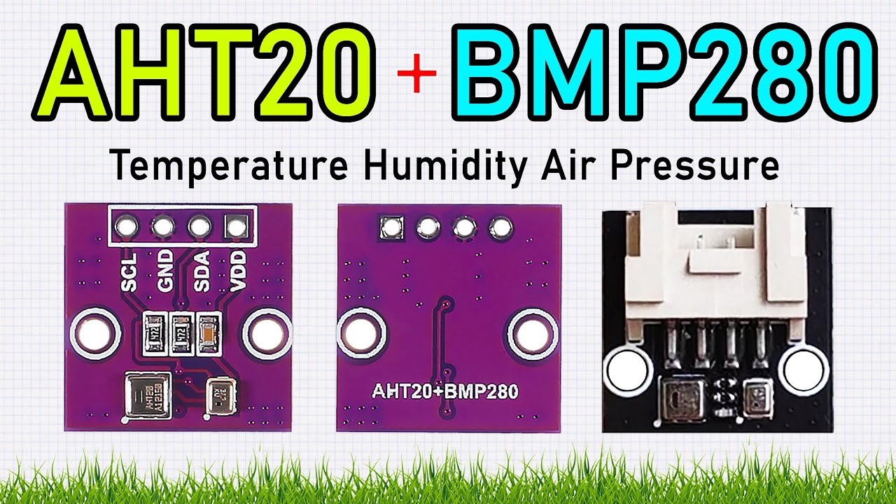 AHT20+BMP280 Temperature Humidity and Air Pressure Module High precision Digital Temperature Humidit