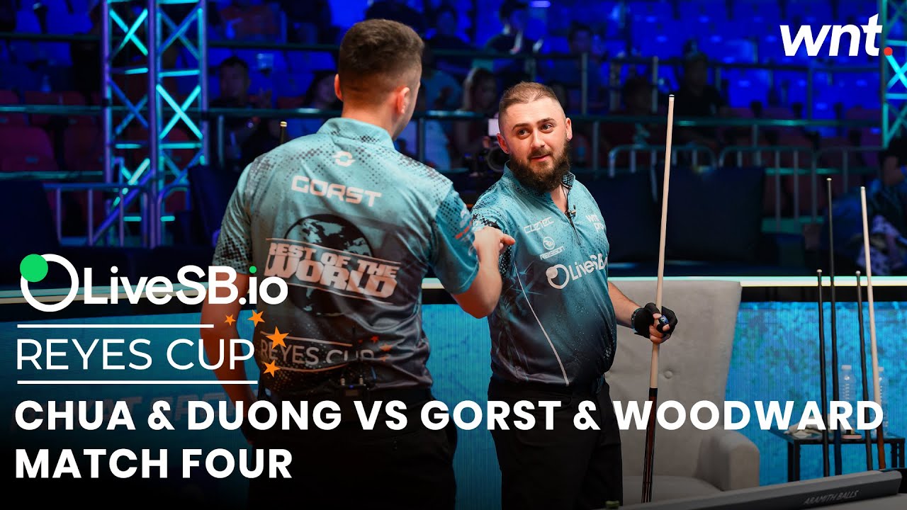 Chua & Duong vs Gorst & Woodward | Match Four | 2025 Reyes Cup