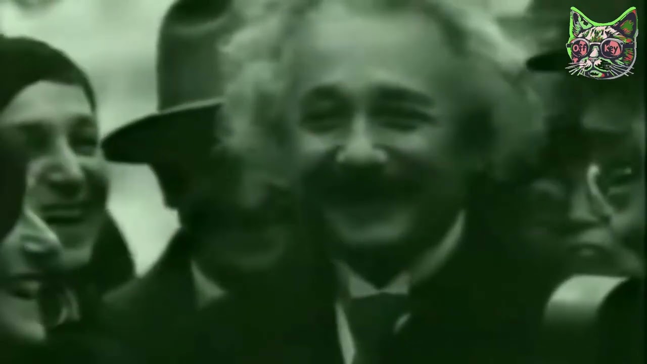Albert Einstein Rede Funkausstellung tiefer melodischer Techno-Mix