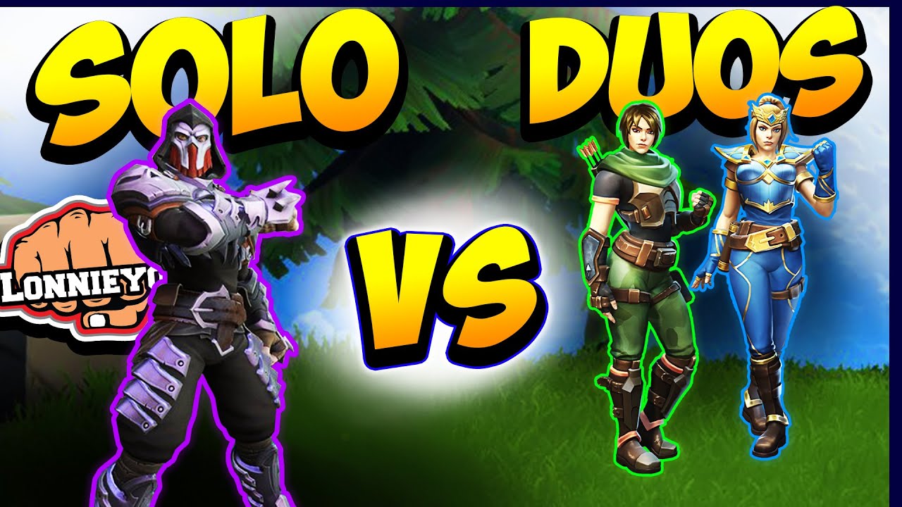 Solo VS Duos - Big Snipes & Big Bullies | Realm Royale