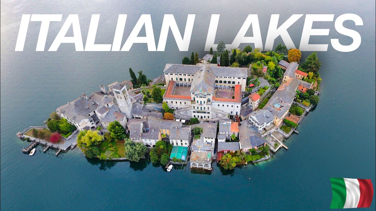 Italian Lakes | A Flight Over The Northern Italian Lakes