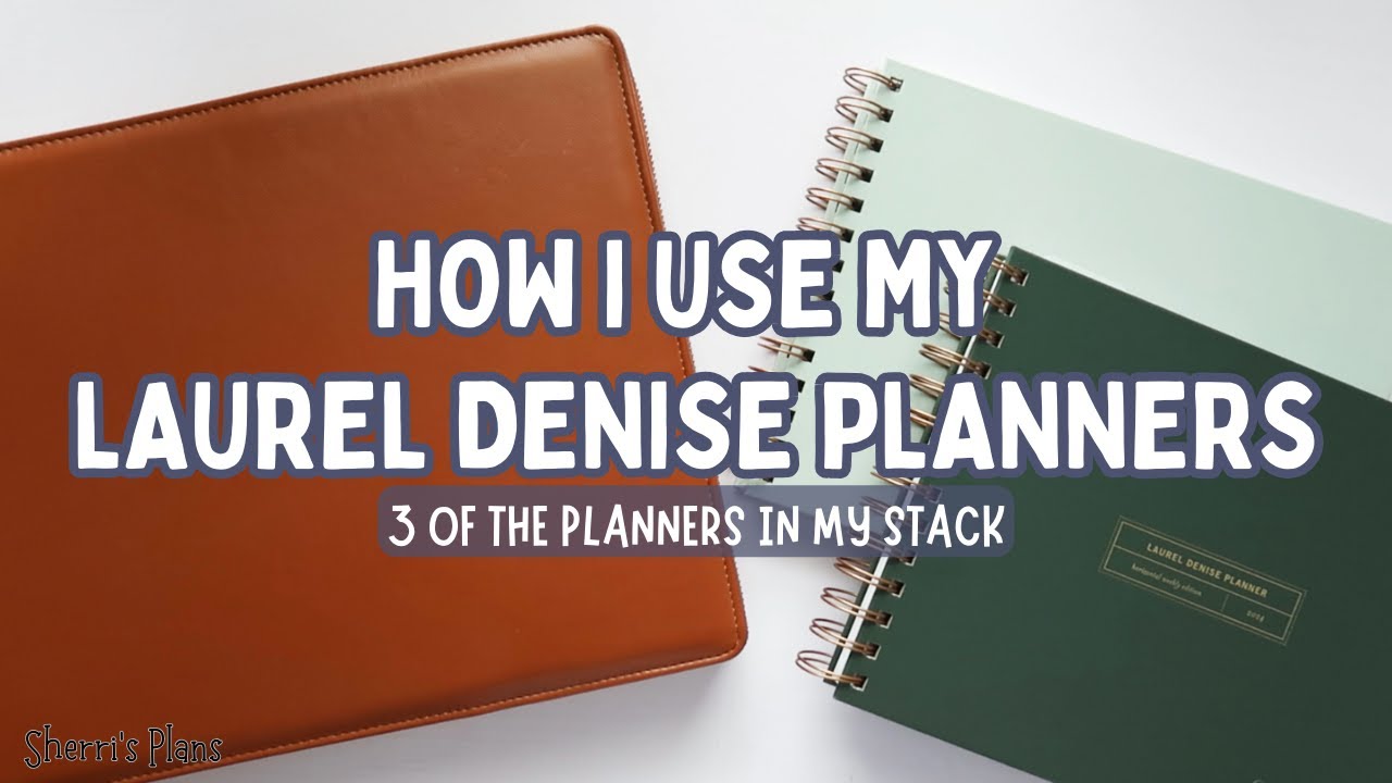 Как я использую ежедневники Laurel Denise | Код скидки SHERRISPLANS