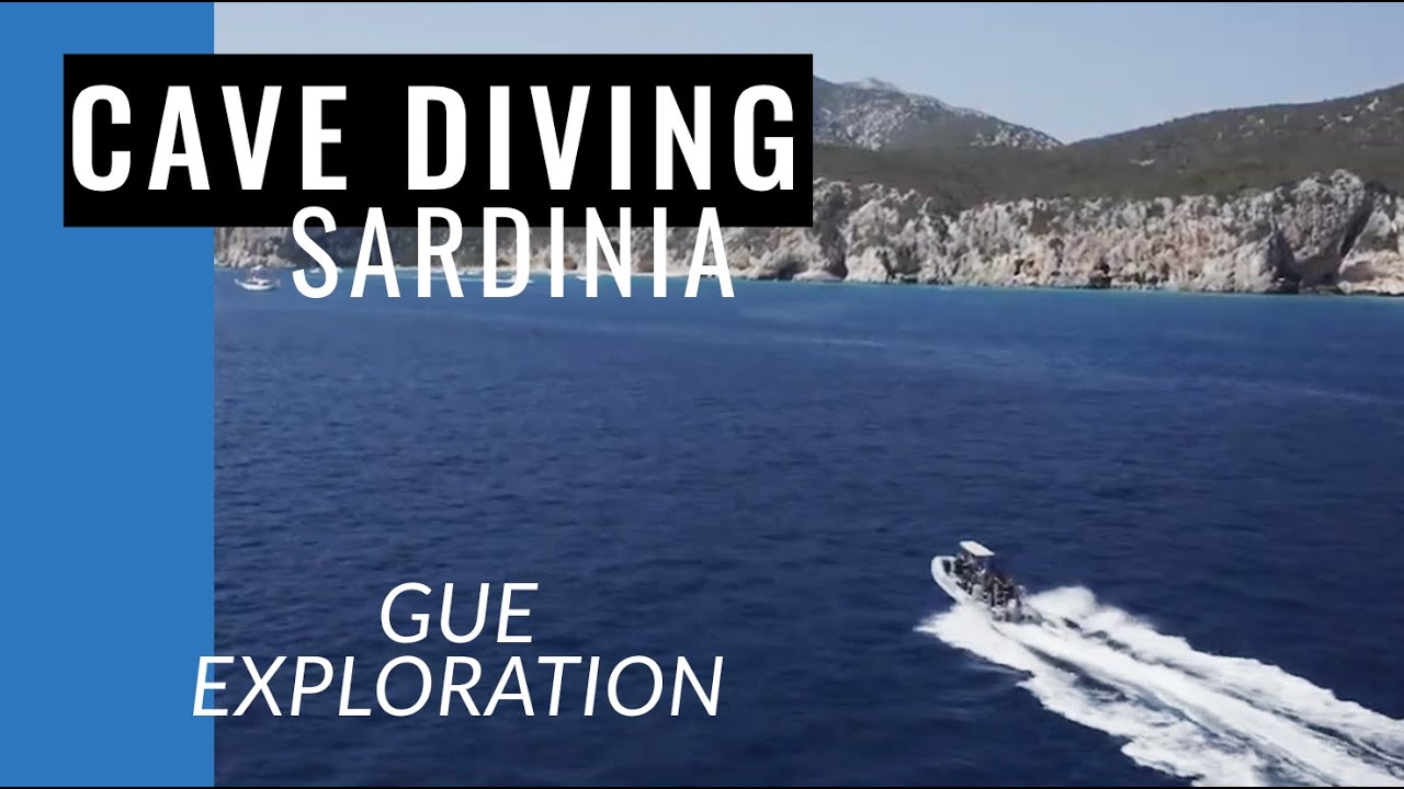 Cave Diving Sardinia - Mapping Underwater Caves