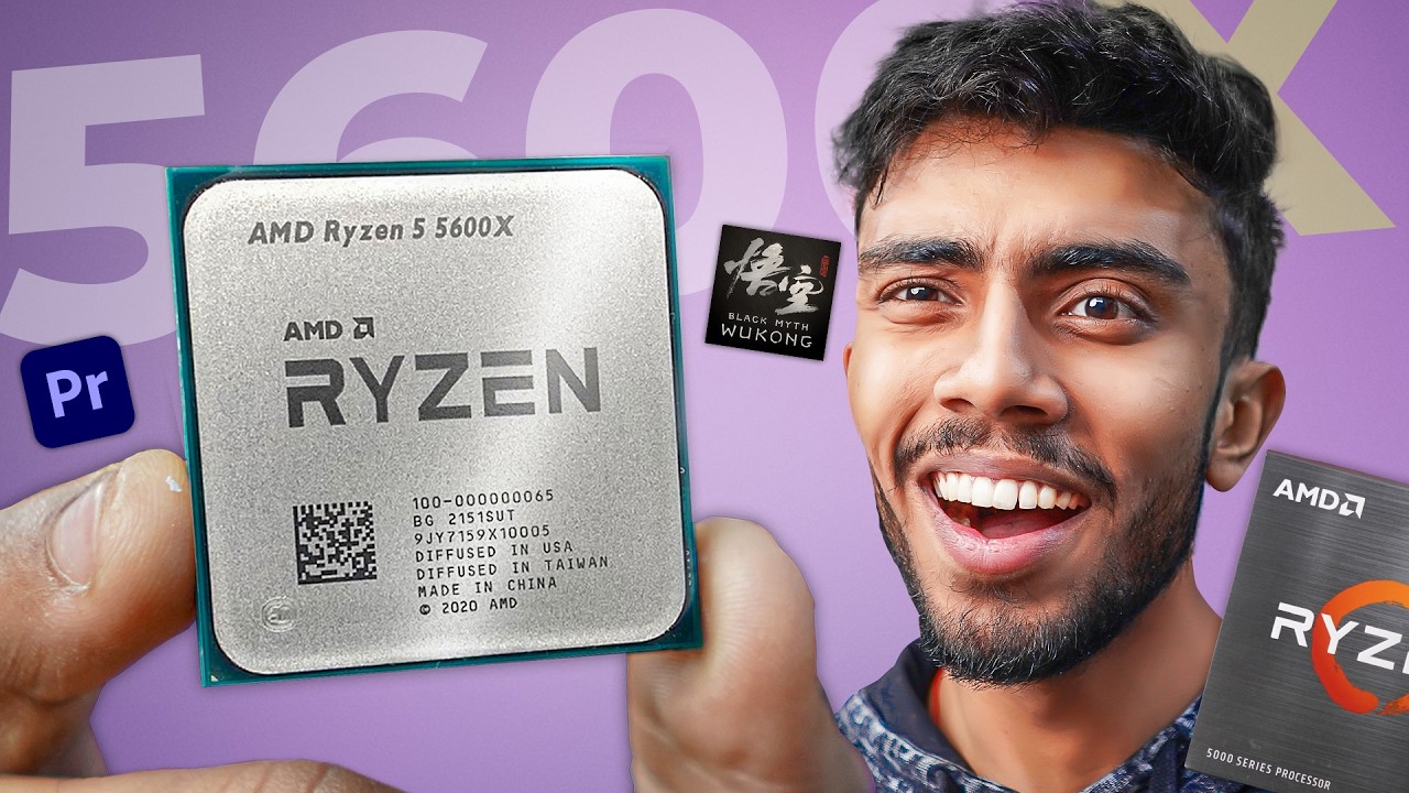 I Tried AMD Best Budegt Processor! 🤩 *Shocking Result*  Ryzen 5 5600X⚡