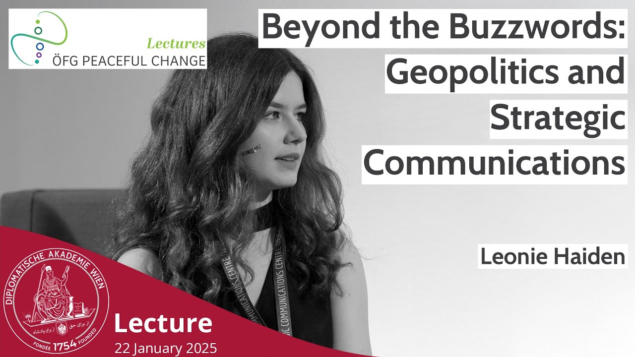 Beyond the Buzzwords: Geopolitics and Strategic Communications