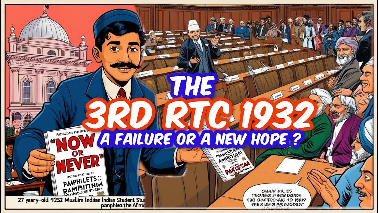 3rd RTC 1932 |A failure or New Dawn | Digital comic O'levels | Pakistan studies 2059
