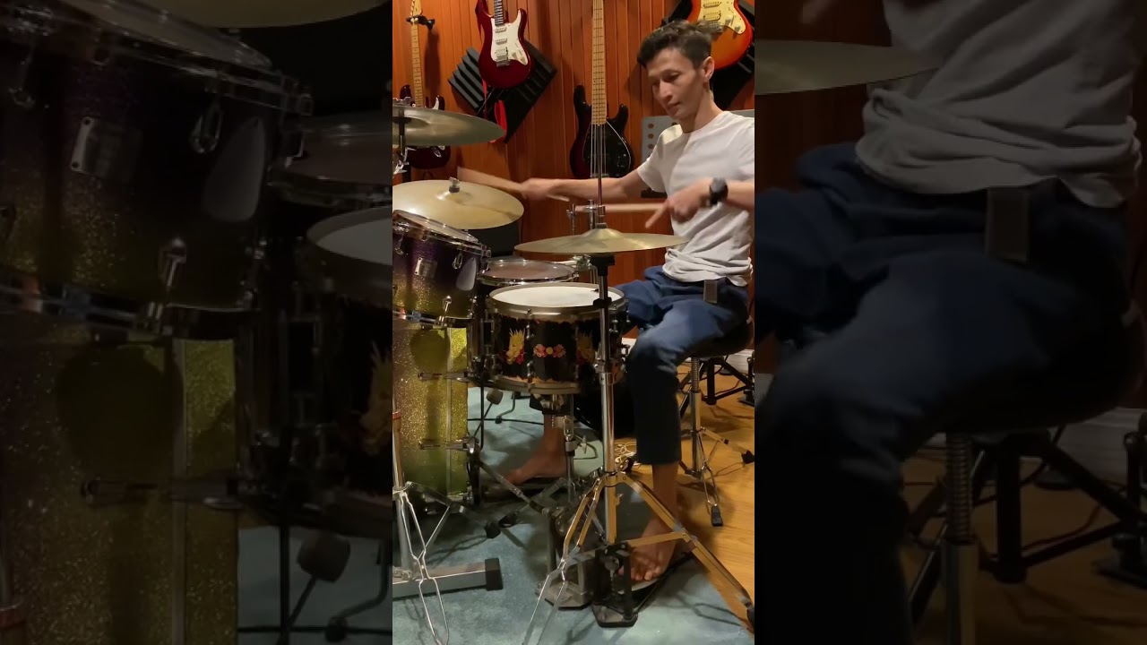 How to play Latin Songo Drum for beginner #shorts #drums