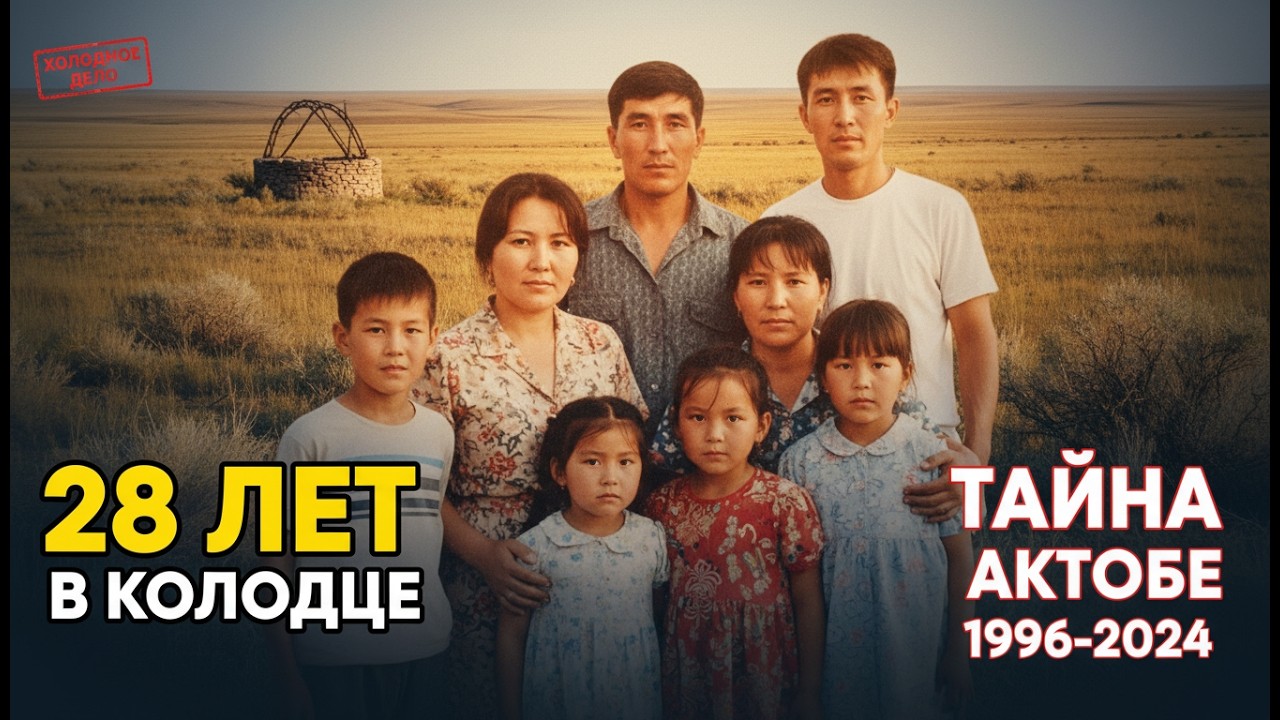 СЕМЬЯ ТАБУНЩИКА с 4 детьми исчезла близ Актобе 1996 — через 28 лет высохший САКСАУЛОВЫИ КОЛОДЕЦ ..