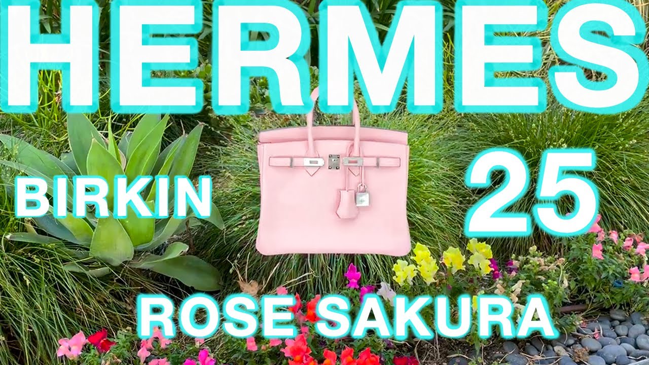HERMES Baby Birkin 25 Rose Sakura Pink * Unicorn Bag * Unboxing