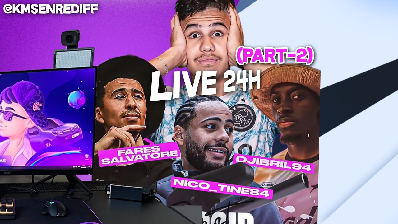 24H DE FOU FURIEUX 🔥ft plein d'invités 🎉 (rediff live twitch KmSenKangoo 02/09/2023)
