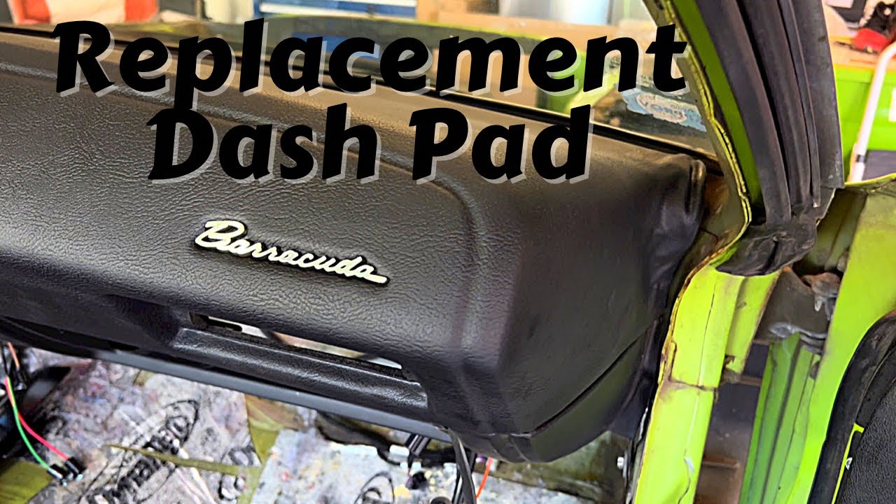 Dash Pad Pros delivery 🚚 📦 for our 1970 Cuda Gen III Hemi resto mod