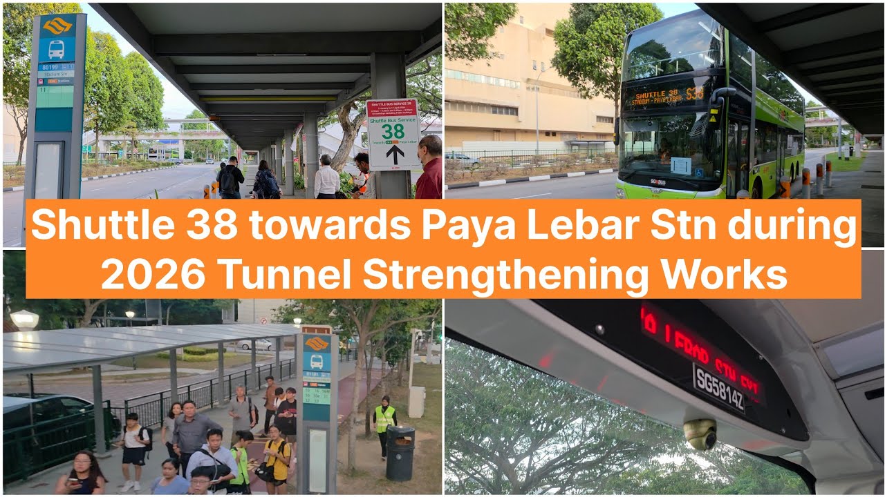 2026 Circle Line Tunnel Strengthening Works - Rail Shuttle Services (Part 2: S38 to Paya Lebar)