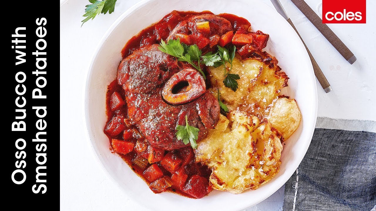 How to make osso bucco with smashed potatoes
