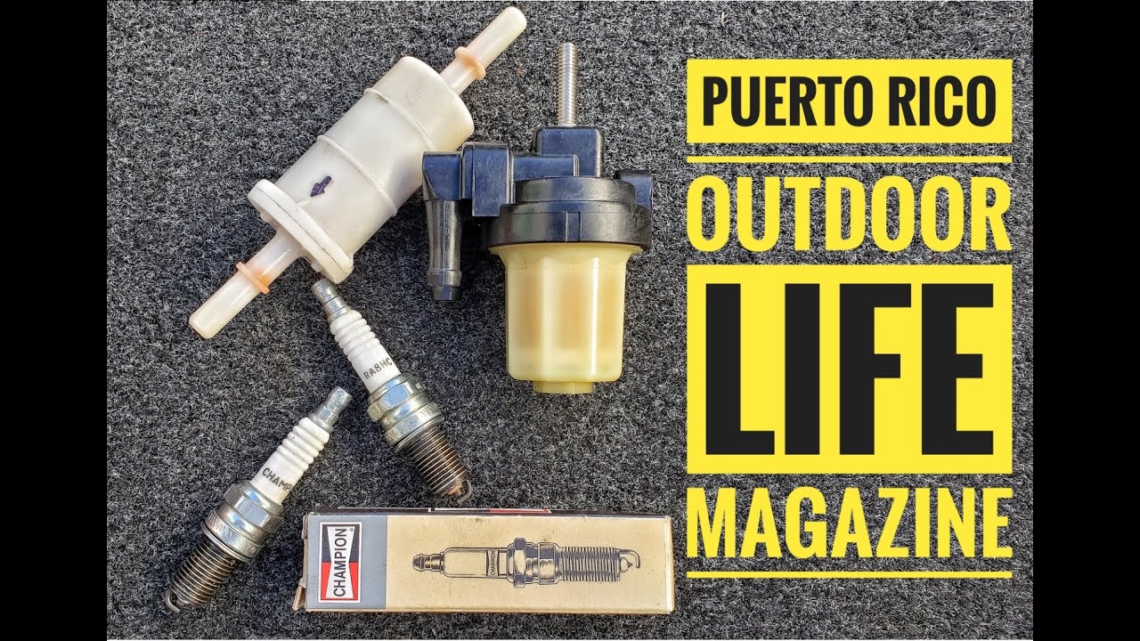 Spark Plugs & Fuel Filters, Mercury Marine 30/40 hp. Basic Mercury Marine Tutorial, Part 3 of 5