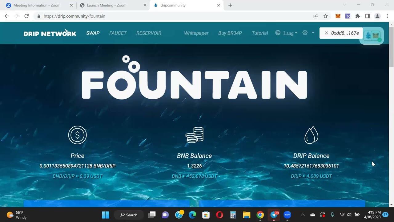 Drip Network Update - Earn 1% Per Day!