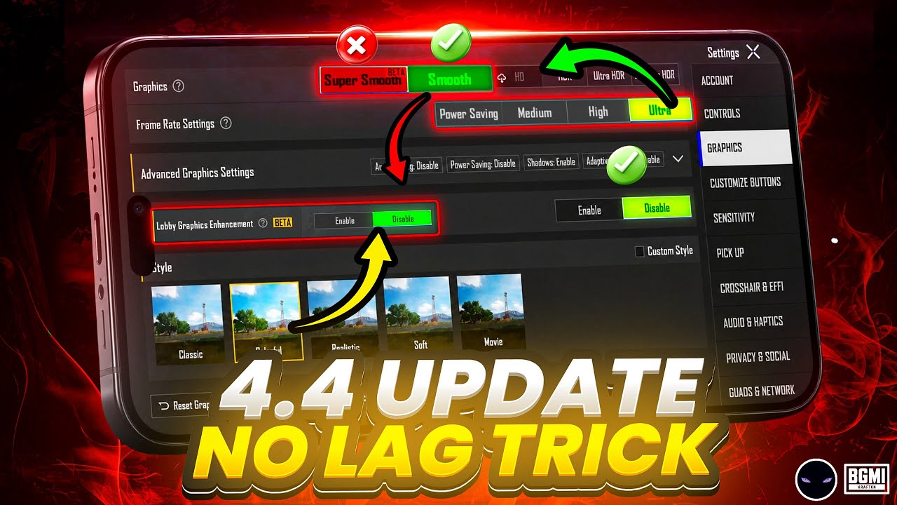 4.4 Update Lag Fix Trick ✅ | High Ping Solution 