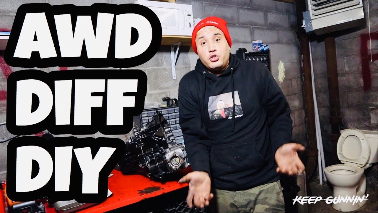 AWD TRANSMISSION COMPLETE DIY!!!