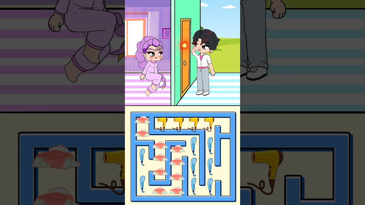 POV Perfect Maze Challenge: Help Rumi GET READY FOR DATE