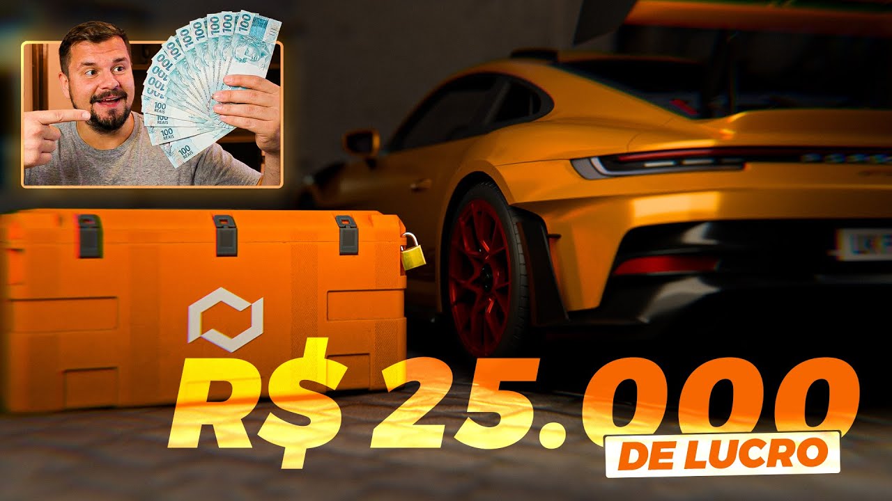 R$25.000 de LUCRO na NOVA CAIXA do CSGONET! (GT3 RS)
