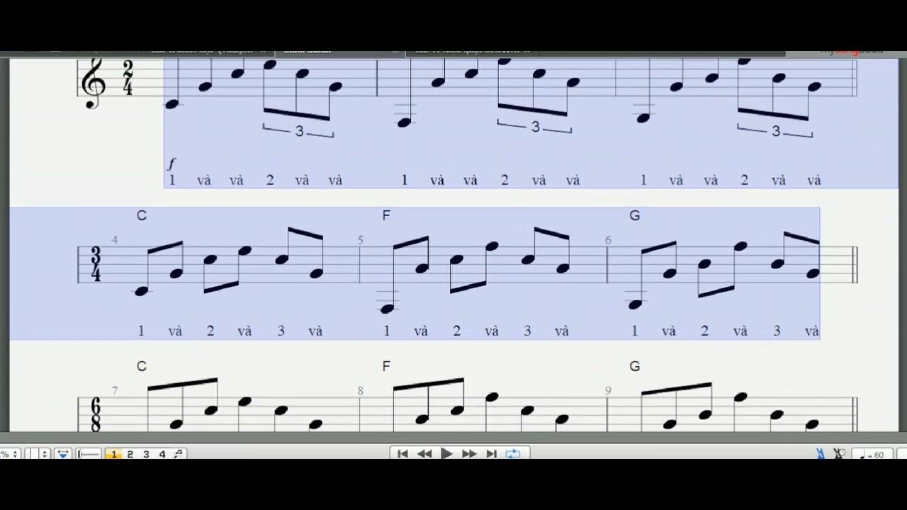 Slowrock ở nhịp 2/4, 3/4, 6/8 ? |#gptguitarshool