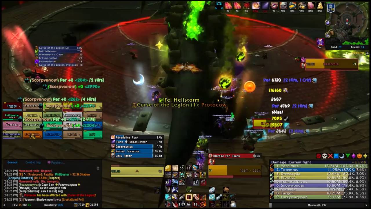 Mannoroth Mythic (7.0.3 pre-patch)
