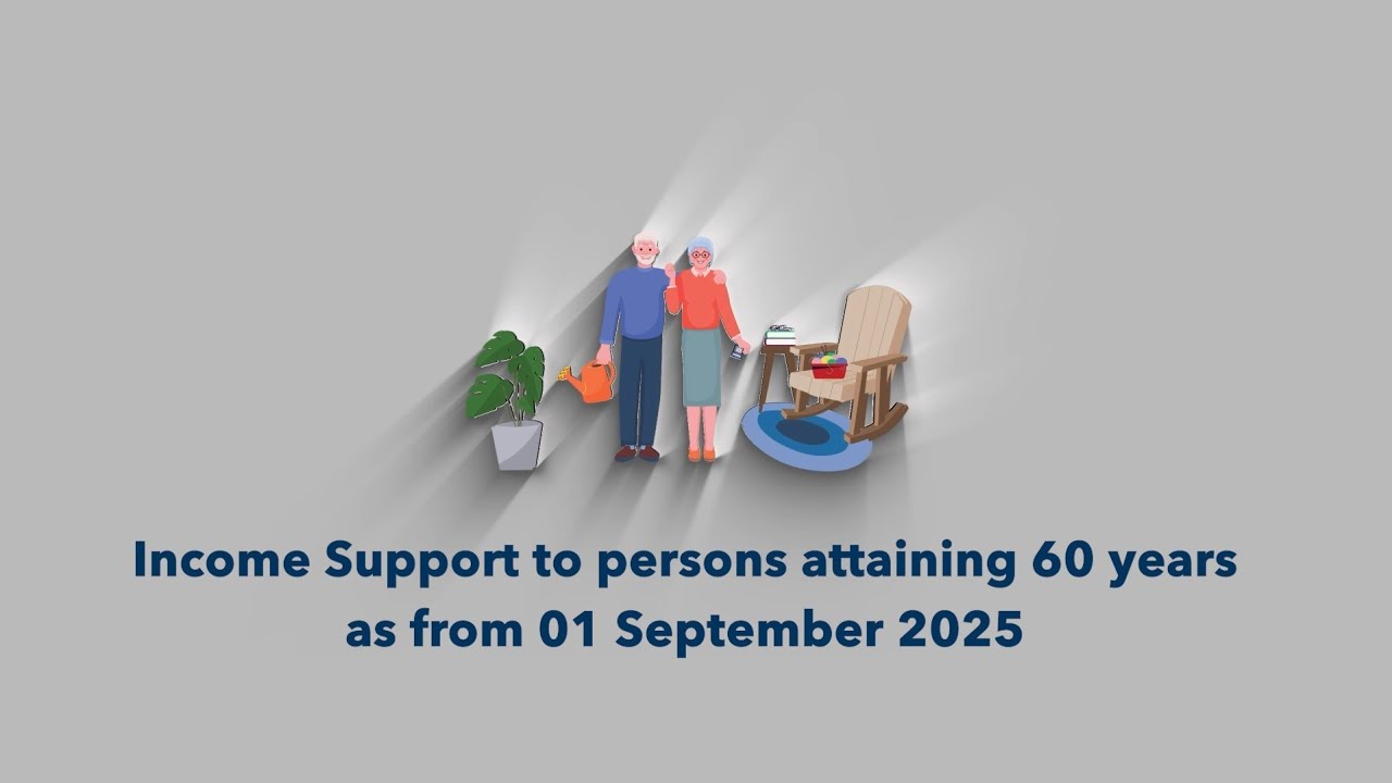 Soutien au revenu pour les personnes atteignant 60 ans &agrave; partir du 1er septembre 2025