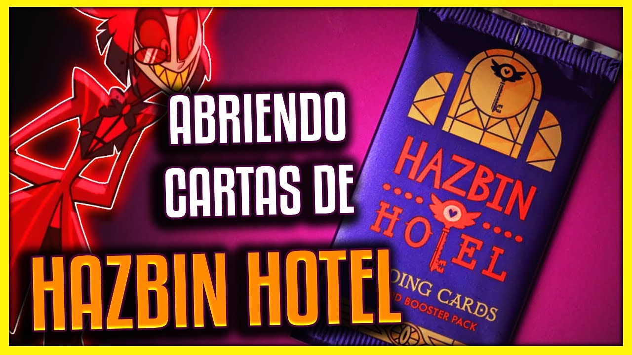 ¿CARTAS DE HAZBIN HOTEL? Abrimos unos PAQUETES 🏨