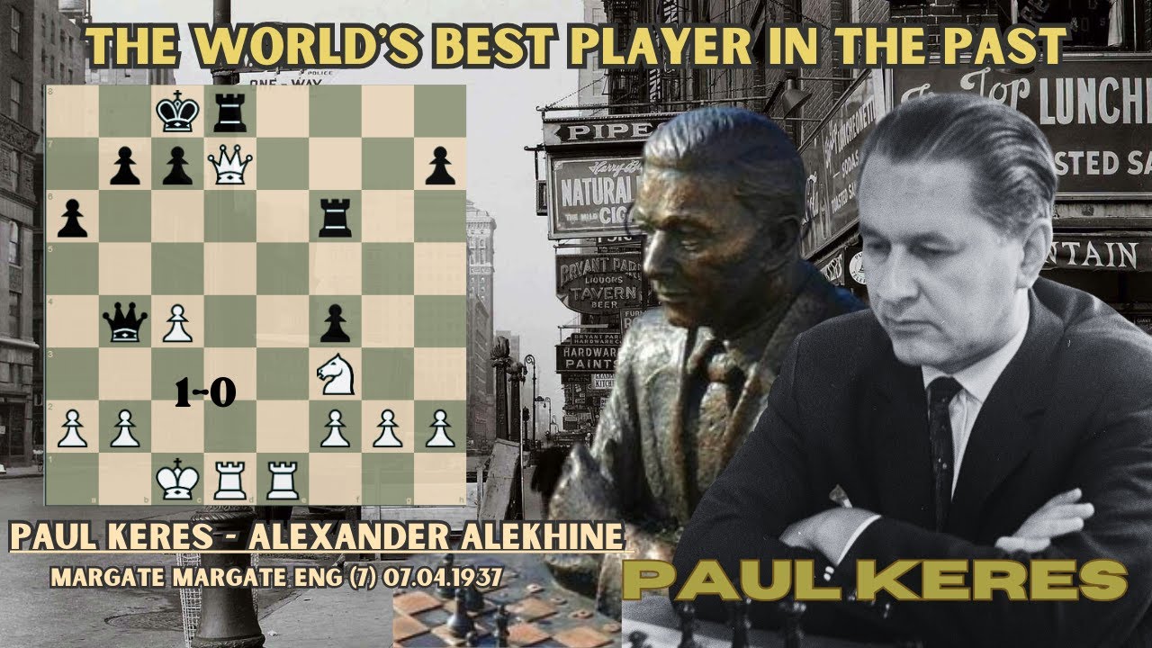 FIRECRACKER EXPLOSION|| Paul Keres - Alexander Alekhine || Margate Margate ENG (7) 07.04.1937
