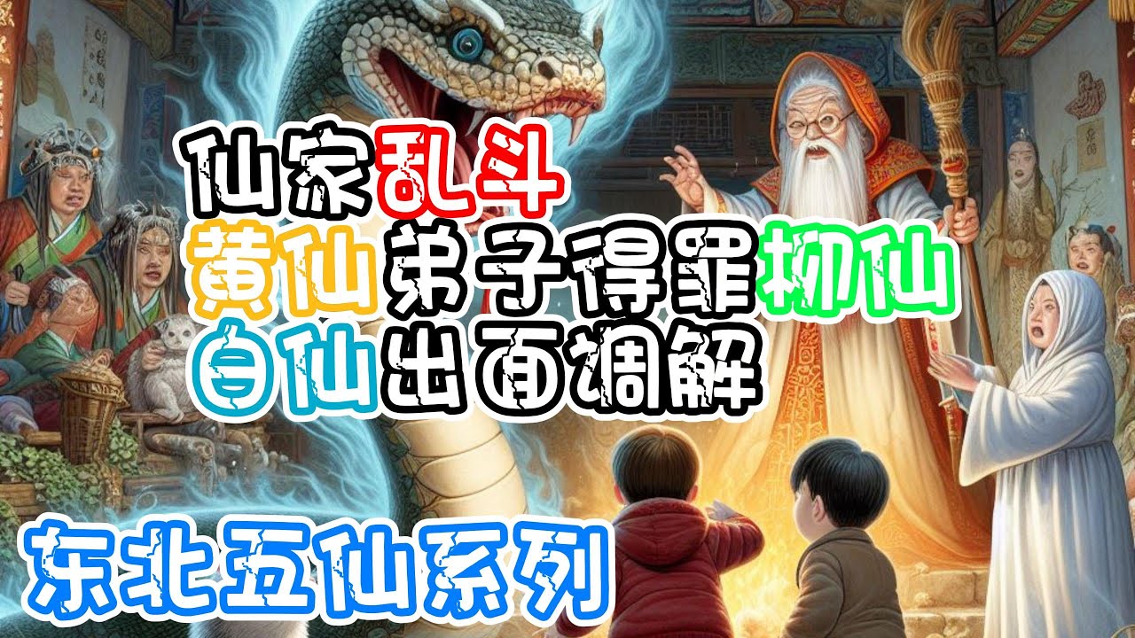 【東北民俗靈異】仙家亂鬥，黃仙弟子得罪柳仙，白仙出面調解 | 懸疑故事 | 神秘故事|民間傳說