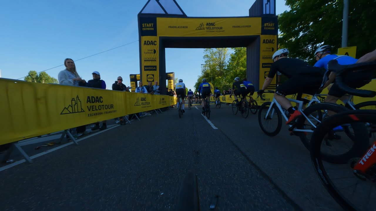 Eschborn-Frankfurt 2025 103km VeloTour Classic | Startblock B | Uncut bis die Kamera aufgab