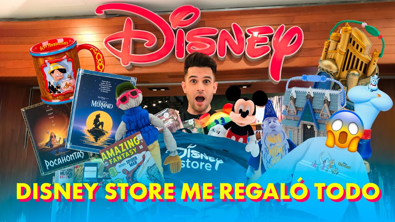 DISNEY me regaló TODA LA TIENDA 😱🎁 y algo INCREÍBLE sucedió 🗝️✨